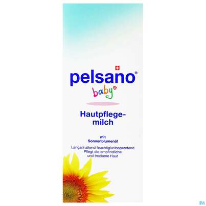 Sie sehen eine Packung Pelsano Hautpflegemilch 200ml, Produktbild: 02 Pelsano Hautpflegemilch 200ml, A-Nr.: 2329141 - 02