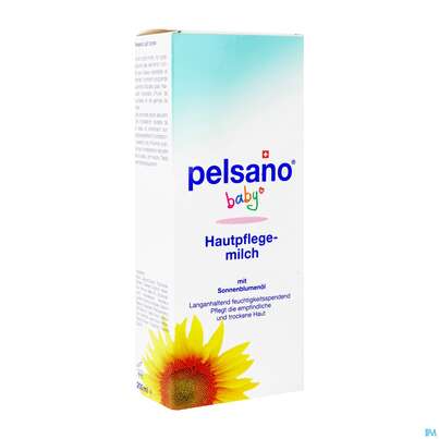 Sie sehen eine Packung Pelsano Hautpflegemilch 200ml, Produktbild: 03 Pelsano Hautpflegemilch 200ml, A-Nr.: 2329141 - 03