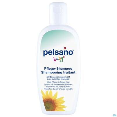 Sie sehen eine Packung Pelsano Pflege-shampoo 200ml, Produktbild: 02 Pelsano Pflege-shampoo 200ml, A-Nr.: 1571621 - 02