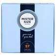 Sie sehen eine Packung Praeservative Kondome Mister Size 57 36st, Produktbild: 01 Praeservative Kondome Mister Size 57 36st, A-Nr.: 5594197 - 01