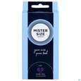 Sie sehen eine Packung Praeservative Kondome Mister Size 69 10st, Produktbild: 01 Praeservative Kondome Mister Size 69 10st, A-Nr.: 5594346 - 01