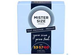 Praeservative Kondome Mister/size Probierpack 53-57-60 3st, A-Nr.: 5594234 - 01