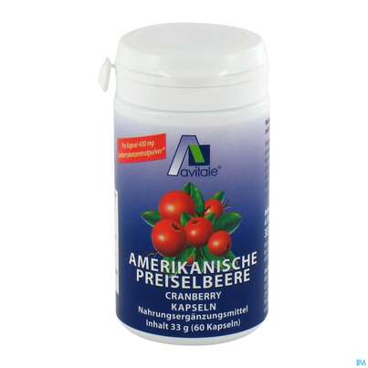 Preiselbeer Kapseln Amer Avi 60st, A-Nr.: 3831144 - 02