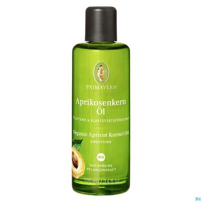 Sie sehen eine Packung Primavera Bio-pflegeoel Aprikosekern 100ml, Produktbild: 03 Primavera Bio-pflegeoel Aprikosekern 100ml, A-Nr.: 2859732 - 03