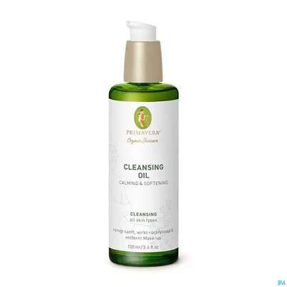 Sie sehen eine Packung Primavera Cleansing Oil Calming +softening 100ml, Produktbild: 02 Primavera Cleansing Oil Calming +softening 100ml, A-Nr.: 5732564 - 02