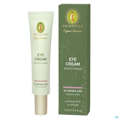 Sie sehen eine Packung Primavera Glowing Age Eye Cream Brightening 15ml, Produktbild: 03 Primavera Glowing Age Eye Cream Brightening 15ml, A-Nr.: 5660385 - 03