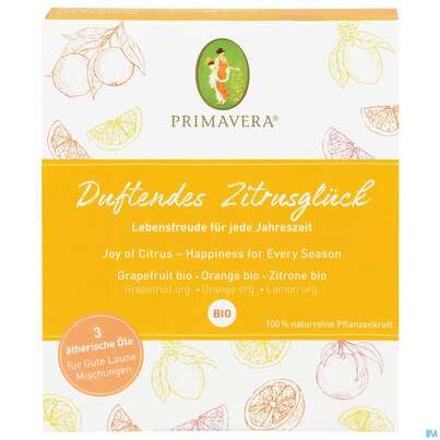 Sie sehen eine Packung Primavera Set Duftendes Zitrusglueck 1st, Produktbild: 01 Primavera Set Duftendes Zitrusglueck 1st, A-Nr.: 5199383 - 01