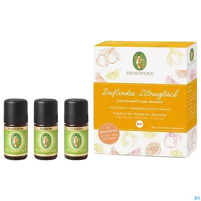 Sie sehen eine Packung Primavera Set Duftendes Zitrusglueck 1st, Produktbild: 05 Primavera Set Duftendes Zitrusglueck 1st, A-Nr.: 5199383 - 05
