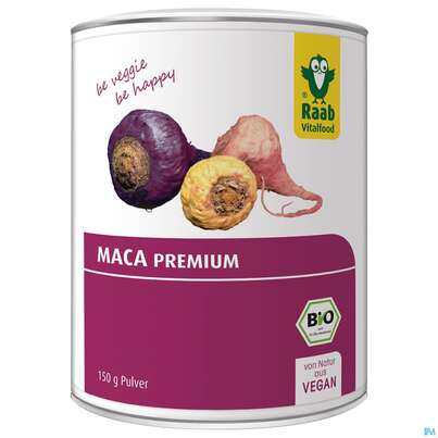 Sie sehen eine Packung Raab Bio Maca Pulver 150g, Produktbild: 04 Raab Bio Maca Pulver 150g, A-Nr.: 4362993 - 04