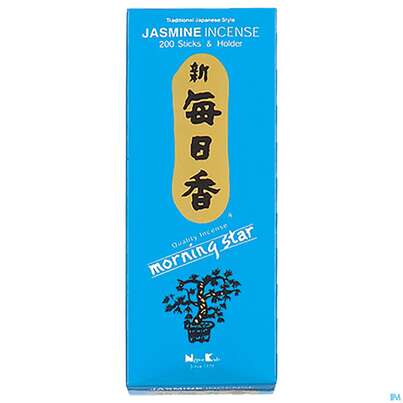 Sie sehen eine Packung Raeucherstaebchen Nippon K Jasmin 200st, Produktbild: 02 Raeucherstaebchen Nippon K Jasmin 200st, A-Nr.: 4905028 - 02