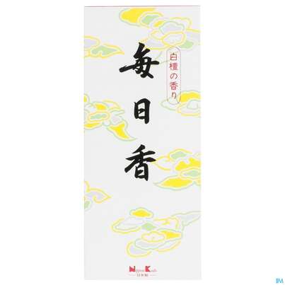 Sie sehen eine Packung Raeucherstaebchen Nippon K Sandelholz Lang 5st, Produktbild: 01 Raeucherstaebchen Nippon K Sandelholz Lang 5st, A-Nr.: 4905175 - 01