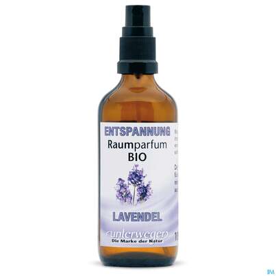 Sie sehen eine Packung Raumparfum Bio Entspannung Lavendel 100ml, Produktbild: 01 Raumparfum Bio Entspannung Lavendel 100ml, A-Nr.: 4364271 - 01