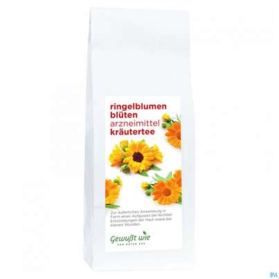 Sie sehen eine Packung Ringelblumen Blueten Tee Gewusst Wie 30g, Produktbild: 02 Ringelblumen Blueten Tee Gewusst Wie 30g, A-Nr.: 5443386 - 02