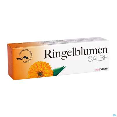 Sie sehen eine Packung Ringelblumen Salbe Big Pharma 50ml, Produktbild: 01 Ringelblumen Salbe Big Pharma 50ml, A-Nr.: 5297849 - 01