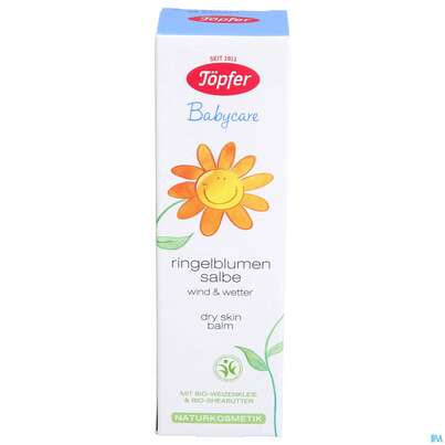 Ringelblumen Salbe Toepfer Babycare Vegan 75ml, A-Nr.: 3973714 - 01