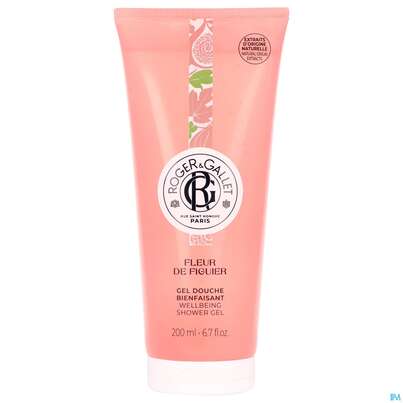 Sie sehen eine Packung Roger & Gallet Fleur/de Figuier Showergel 200ml, Produktbild: 03 Roger & Gallet Fleur/de Figuier Showergel 200ml, A-Nr.: 5669021 - 03