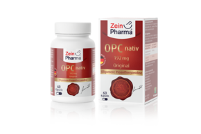 Sie sehen eine Packung Zeinpharma OPC Kapseln Nativ, Produktbild: 01 Zeinpharma OPC Kapseln Nativ, A-Nr.: 4331969 - 01
