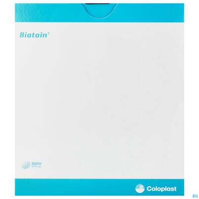 Sie sehen eine Packung Schaumverband Biatain/ibu Nicht Haftend 5x 7cm Nr 4105 5st, Produktbild: 01 Schaumverband Biatain/ibu Nicht Haftend 5x 7cm Nr 4105 5st, A-Nr.: 3731649 - 01