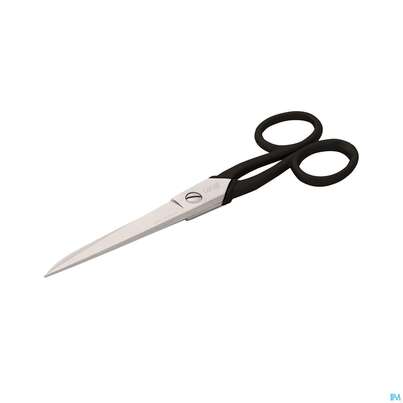 Sie sehen eine Packung Scheren Canal/rostfrei Schwarz Haushalt 15cm 1405- 1st, Produktbild: 02 Scheren Canal/rostfrei Schwarz Haushalt 15cm 1405- 1st, A-Nr.: 4881724 - 02