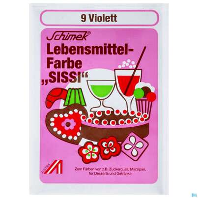 Schimek Lebensmittelfarbe Nr 9 Violett 4g, A-Nr.: 5745070 - 01