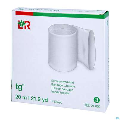 Sie sehen eine Packung Schlauchverband Tg Gr 3 3cm Mehr.finger Kinderarm 20m, Produktbild: 02 Schlauchverband Tg Gr 3 3cm Mehr.finger Kinderarm 20m, A-Nr.: 1243851 - 02