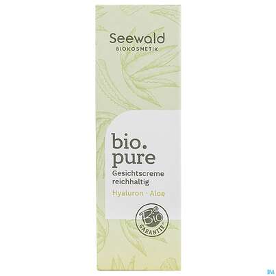 Seewald Bio.pure Gesichtscreme Reichhaltig 30ml, A-Nr.: 5378921 - 04