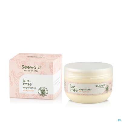 Sie sehen eine Packung Seewald Bio.rose Körpersahne 200ml, Produktbild: 01 Seewald Bio.rose Körpersahne 200ml, A-Nr.: 5379375 - 01