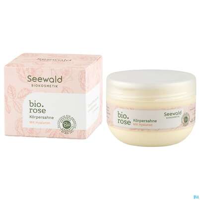 Sie sehen eine Packung Seewald Bio.rose Körpersahne 200ml, Produktbild: 05 Seewald Bio.rose Körpersahne 200ml, A-Nr.: 5379375 - 05