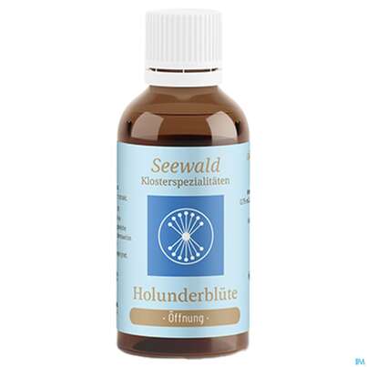 Sie sehen eine Packung Seewald Holunderblüte 50ml, Produktbild: 02 Seewald Holunderblüte 50ml, A-Nr.: 4624803 - 02
