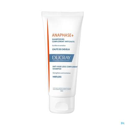 Sie sehen eine Packung Shampoon Ducray Anaphase+ 100ml, Produktbild: 02 Shampoon Ducray Anaphase+ 100ml, A-Nr.: 5212712 - 02