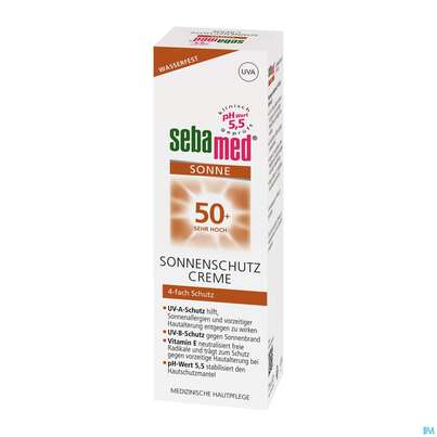 Sonnenprodukte Sebamed Creme Lsf50+ 75ml, A-Nr.: 5054420 - 02
