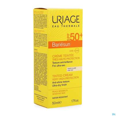 Sonnenprodukte Uriage/bariesun Creme Spf50+ Getoent Hell 50ml, A-Nr.: 5617975 - 02
