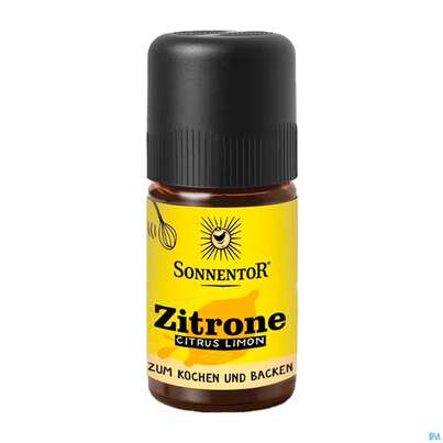 Sonnentor Aetherisches Gewuerzoel Bio Zitrone 17003 5ml, A-Nr.: 5862321 - 01