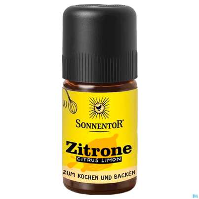 Sonnentor Aetherisches Gewuerzoel Bio Zitrone 17003 5ml, A-Nr.: 5862321 - 02