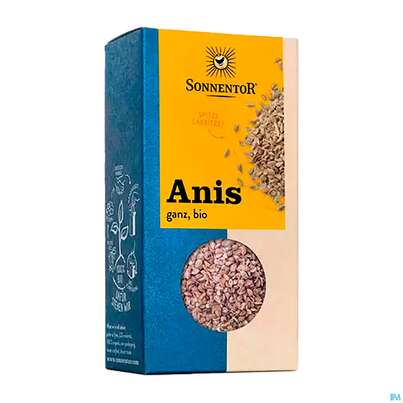 Sie sehen eine Packung Sonnentor Bio Anis Ganz 00320 50g, Produktbild: 01 Sonnentor Bio Anis Ganz 00320 50g, A-Nr.: 3739912 - 01