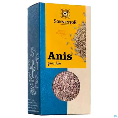 Sie sehen eine Packung Sonnentor Bio Anis Ganz 00320 50g, Produktbild: 02 Sonnentor Bio Anis Ganz 00320 50g, A-Nr.: 3739912 - 02