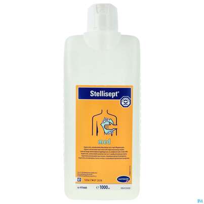 Sie sehen eine Packung Stellisept Med Antimikrob.waschlotion -hartmann 1l, Produktbild: 02 Stellisept Med Antimikrob.waschlotion -hartmann 1l, A-Nr.: 3699213 - 02