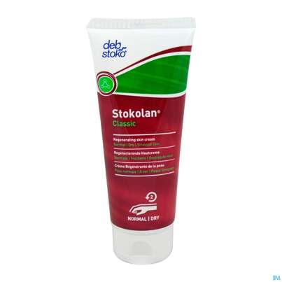 Sie sehen eine Packung Stokolan Hautpflege Classic Tube 100ml, Produktbild: 01 Stokolan Hautpflege Classic Tube 100ml, A-Nr.: 2198414 - 01