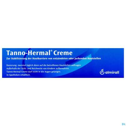 Sie sehen eine Packung Tanno Hermal Creme 50g, Produktbild: 01 Tanno Hermal Creme 50g, A-Nr.: 3572760 - 01