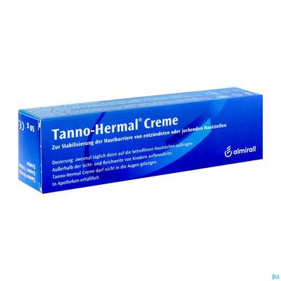 Sie sehen eine Packung Tanno Hermal Creme 50g, Produktbild: 02 Tanno Hermal Creme 50g, A-Nr.: 3572760 - 02