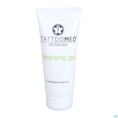 Sie sehen eine Packung Tattoomed Cleansing Gel Waschlotion F Taettowierte Haut 100ml, Produktbild: 01 Tattoomed Cleansing Gel Waschlotion F Taettowierte Haut 100ml, A-Nr.: 4533555 - 01