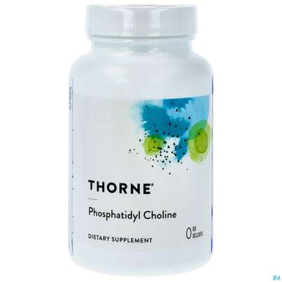 Sie sehen eine Packung Thorne Kapseln Phosphatidylserine Centrosan 60st, Produktbild: 01 Thorne Kapseln Phosphatidylserine Centrosan 60st, A-Nr.: 4066272 - 01