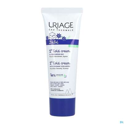 Sie sehen eine Packung Uriage Baby Cold Cream 75ml, Produktbild: 06 Uriage Baby Cold Cream 75ml, A-Nr.: 5617521 - 06