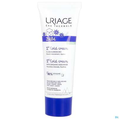 Sie sehen eine Packung Uriage Baby Cold Cream 75ml, Produktbild: 08 Uriage Baby Cold Cream 75ml, A-Nr.: 5617521 - 08