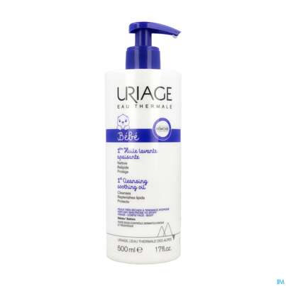 Sie sehen eine Packung Uriage Baby Duschoel Beruhigend 500ml, Produktbild: 03 Uriage Baby Duschoel Beruhigend 500ml, A-Nr.: 5617596 - 03