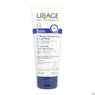 Sie sehen eine Packung Uriage Baby Oleo-balsam Beruhigend Gegen Juckreiz 200ml, Produktbild: 04 Uriage Baby Oleo-balsam Beruhigend Gegen Juckreiz 200ml, A-Nr.: 5617573 - 04