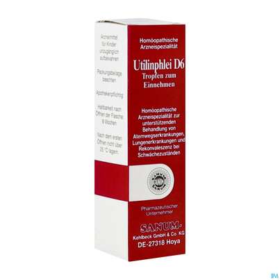 Sie sehen eine Packung Utilinphlei (utilin S) Tropfen D6 5ml, Produktbild: 02 Utilinphlei (utilin S) Tropfen D6 5ml, A-Nr.: 2403647 - 02