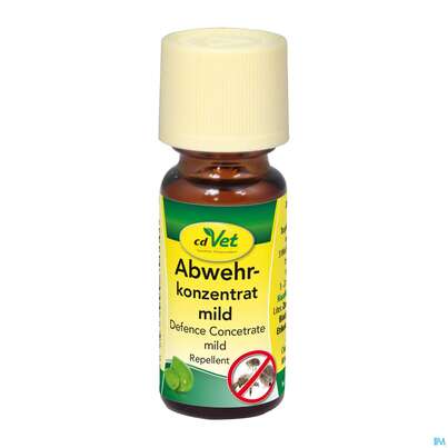 Sie sehen eine Packung Veterinaerprodukte Cdvet Abwehrkonzentrat Mild 10ml, Produktbild: 01 Veterinaerprodukte Cdvet Abwehrkonzentrat Mild 10ml, A-Nr.: 3021126 - 01