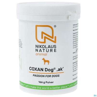 Sie sehen eine Packung Veterinaerprodukte Coxan Dog Ak Pulver -nn 166g, Produktbild: 01 Veterinaerprodukte Coxan Dog Ak Pulver -nn 166g, A-Nr.: 4756433 - 01