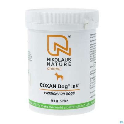 Sie sehen eine Packung Veterinaerprodukte Coxan Dog Ak Pulver -nn 166g, Produktbild: 02 Veterinaerprodukte Coxan Dog Ak Pulver -nn 166g, A-Nr.: 4756433 - 02